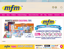 Tablet Screenshot of mfmtoys.com